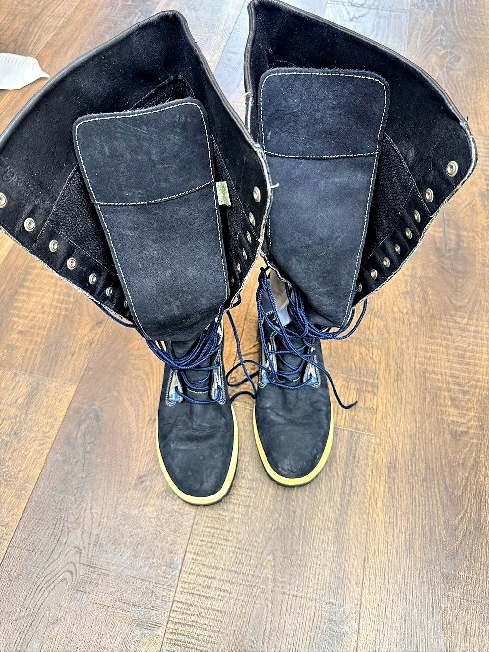 Timberland Color Block Leather Boots US 8M - Picture 2 of 5